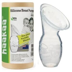 New Sealed Haakaa Silicone Breastfeeding Manual Breast Pump Milk Pump
